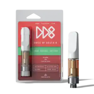 Delta-8 Disposable Vape Cartridge Sour Diesel