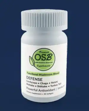 One Source Botanicals Defense Blend Mushroom Extract Capsules