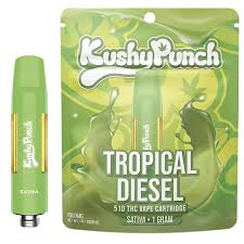 TROPICAL DIESEL-KUSHY PUNCH VAPE CARTRIDGES