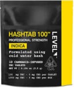 HASHTAB 100 Indica - Single (100mg)-LEVEL