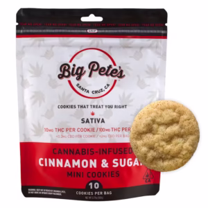 Cinnamon&Sugar-Cannabis Infused Mini Cookies-Sativa-Big Pete's