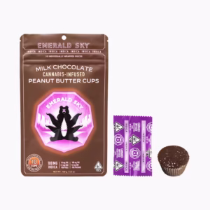 Milk Chocolate Peanut Butter Cups -Indica-Emerald Sky