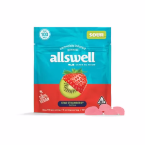 Kiwi Strawberry Gummies [100mg]-Allswell