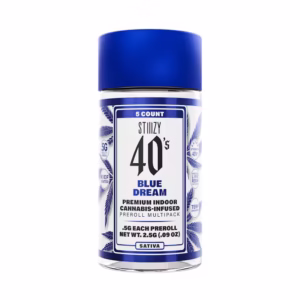BLUE DREAM - 0.5G 40's Infused Preroll 5 Pack-STIIIZY