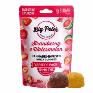 Strawberry & Watermelon-Fast-Acting Rosin Gummies-Big Pete's