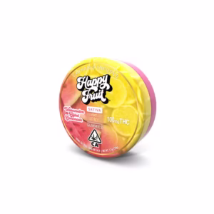 Watermelon Lifted Lemonade-Cannabis Infused Live Rosin Gummies-Happy Fruit