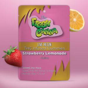 Strawberry Lemonade Live Resin Gummies | 200mg 5pk-Fresh Canna