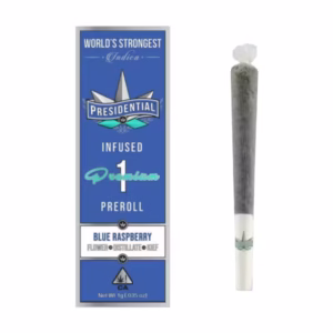 Blue Raspberry Moonrock Infused Pre-Roll 1g - Presidential